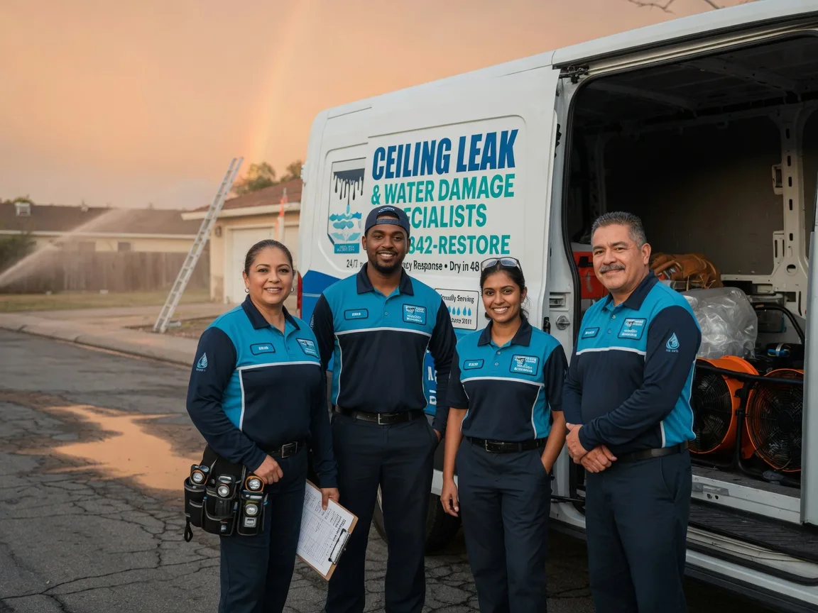 Ceiling Leak Cleanup company in Sturtevant, WI